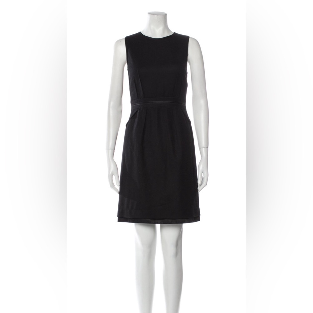 Prada Black Sleeveless Sheath Dress
